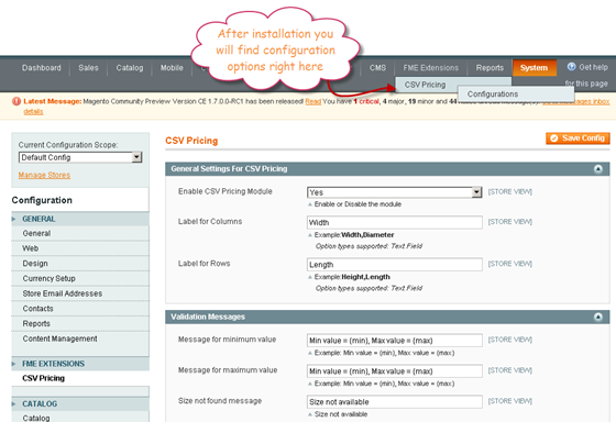 Best Magento Extension: Magetno CSV Based Pricing Extension